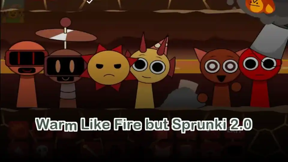 Warm Like Fire but Sprunki 2.0