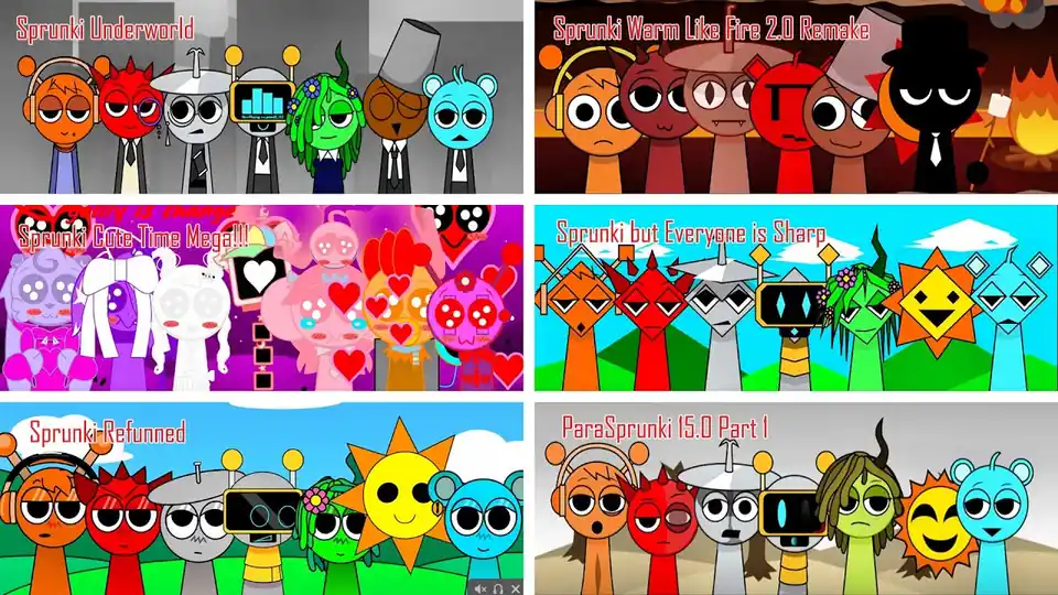 Sprunki Warm Like Fire 2.0 Remake